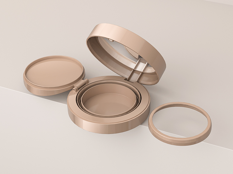 定制氣墊空盒圓形BB霜空盒子 定制氣墊空盒圓形BB霜空盒子