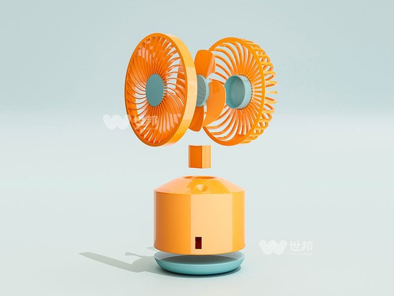 迷你風扇塑膠外殼注塑 迷你風扇塑膠外殼注塑