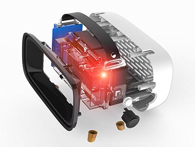 暖風機外殼注塑件